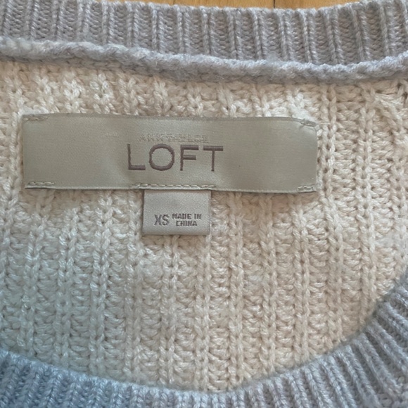 Loft womens wool blend sweater Sz xs - Picture 13 of 13